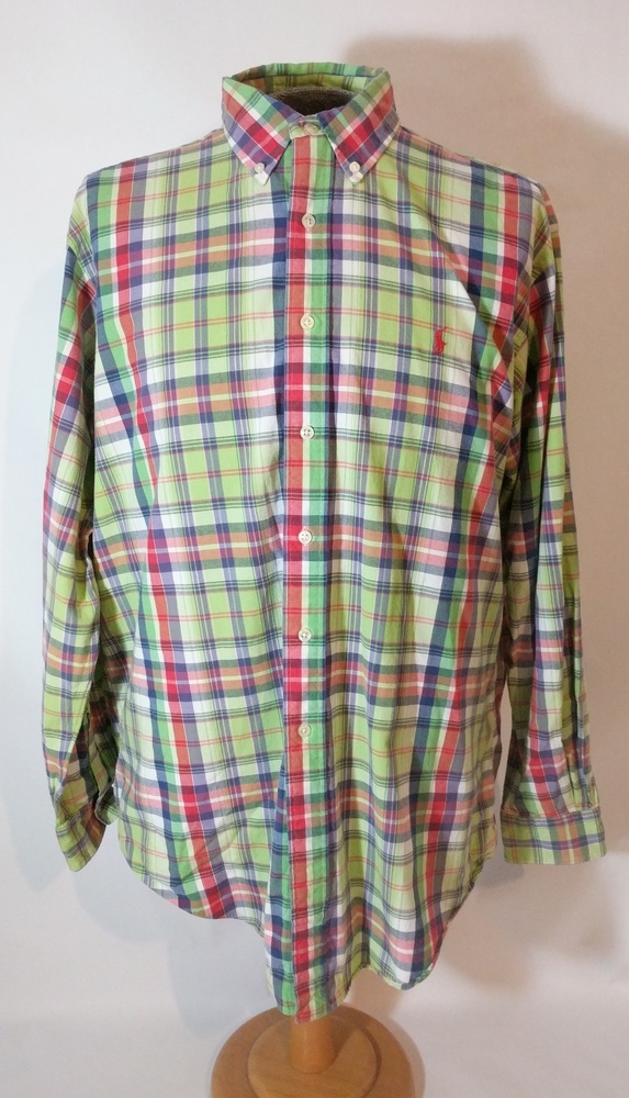 Ralph Lauren Plaid Button Down Long Sleeve Classic